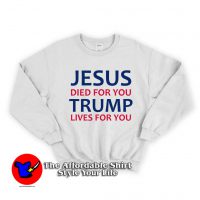 Jesus Donald Trump Fans Unisex Sweatshirt
