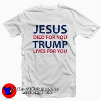 Jesus Donald Trump Fans Tee Shirt