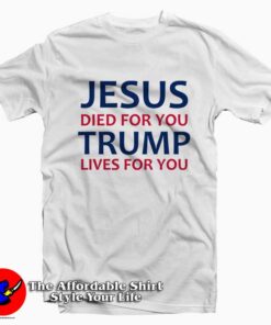 Jesus Donald Trump Fans Tee Shirt