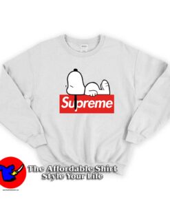 Joe Cool Snoopy Sleep Supreme Unisex Sweatshirt
