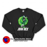 John Rick And Morty Mashup Unisex Sweatshirt