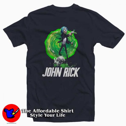 John Rick And Morty Mashup 500x500 John Rick And Morty Mashup Tee Shirt