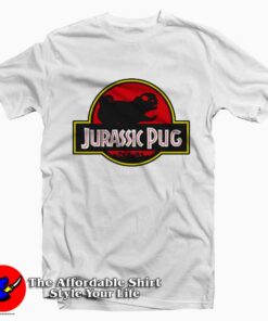 Jurassic Pug Tee Shirt