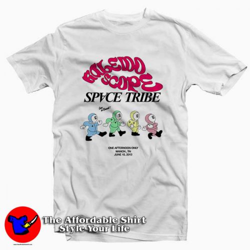 Kaleidoscope Space Tribe 500x500 Kaleidoscope Space Tribe Tee Shirt