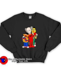 Kaws X Sesame Street Family Unisex Sweatshirt
