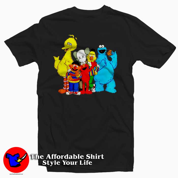 Kaws x Sesame Street 510x510 image Kaws x Sesame Street 510x510 Kaws x Sesame Street Tee Shirts