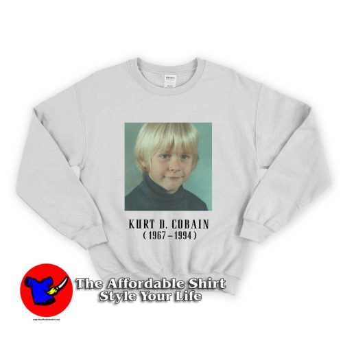 Kurt D cobain Child 500x500 Kurt D cobain Child Unisex Sweatshirt