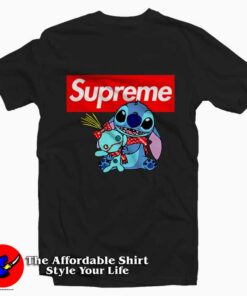 Lilo And Stitch x Supreme Tee Shirts