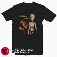 Lithium Song Nirvana Band Tee Shirts