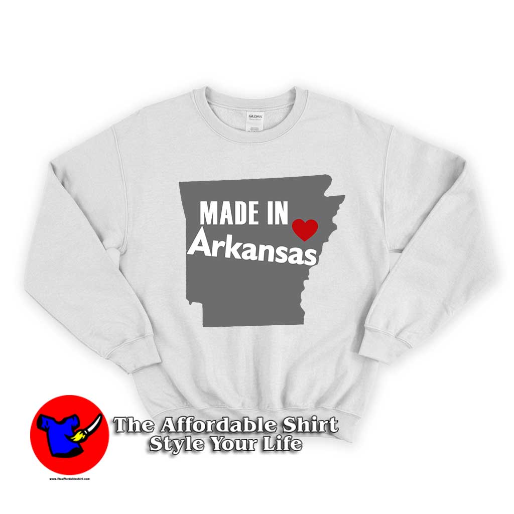 Made in Arkansas 1 510x510 image Made in Arkansas 1 510x510 Made in Arkansas Unisex Sweatshirt