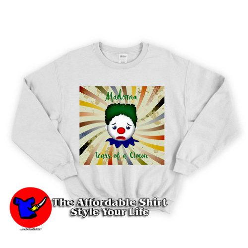 Madonna Clown 500x500 Madonna Clown Unisex Sweatshirt