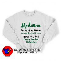 Madonna Tears of a Clown Unisex Sweatshirt