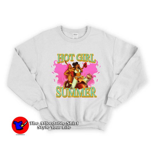 Megan Thee Stallions Hot Girl Summer 1 500x500 Megan Thee Stallion's Hot Girl Unisex Sweatshirt