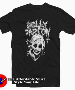 Metal Dolly Parton Tee Shirt