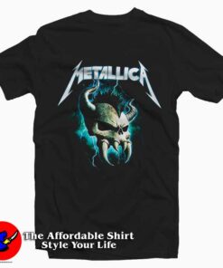 Metallica Scary Guy Bone Tee Shirt