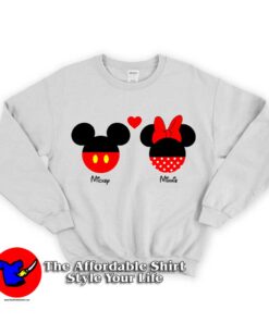 Mickey And Minnie Boobs Unisex Sweatshirt