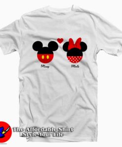 Mickey & Minnie Boobs Tee Shirt