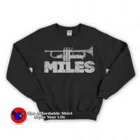 Miles Davis Trumpet Logo Unisex Sweatshirt