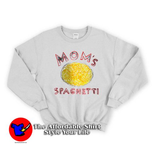 Mom Spaghetti Drawing 500x500 Mom’s Spaghetti Drawing Unisex Sweatshirt