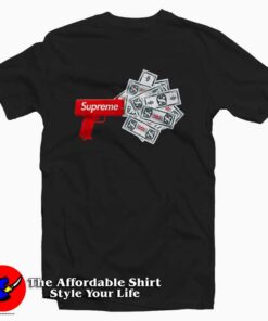 Money Supreme Gun Tee Shirt