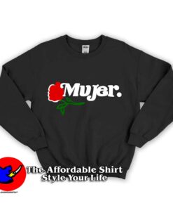 Mujer Red Rose Unisex Sweatshirt