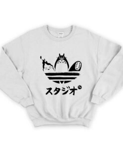 My Neighbor Totoro Adidas Parody Unisex Sweatshirt