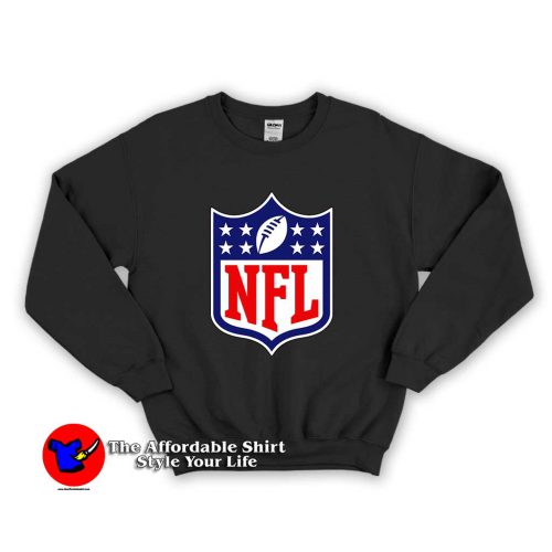 NFL Football Shield logo 500x500 NFL Football Shield logo Unisex Sweatshirt