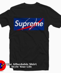 Nasa x Blue Supreme Tee Shirt