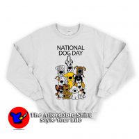 National Dog Day Cartoon Unisex Sweatshirt