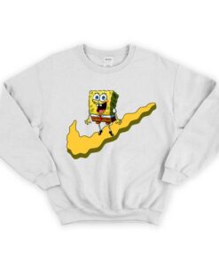 Nike x Spongebob Collab Parody Unisex Sweatshirt