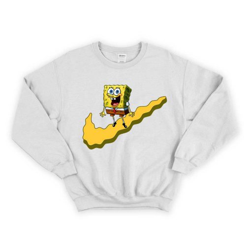 Nike x Spongebob Collab Parody 500x500 Nike x Spongebob Collab Parody Unisex Sweatshirt