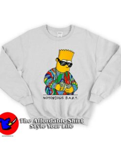 Notorious Bart Simpson Unisex Sweatshirt