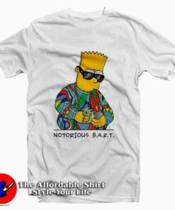 Notorious Bart Simpson Tee Shirt
