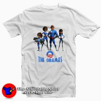 Obamas As The Incredibles Tee Shirt