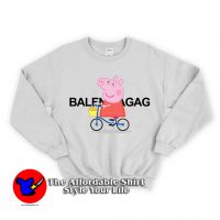 Peppa Pig X Balenciaga Parody Unisex Sweatshirt