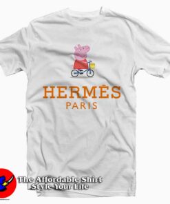 Peppa Pig X Hermes Parody Tee Shirt