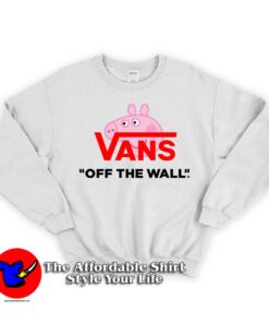 Peppa Pig Vans Parody Unisex Sweatshirt