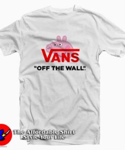 Peppa Pig X Vans Parody Tee Shirt