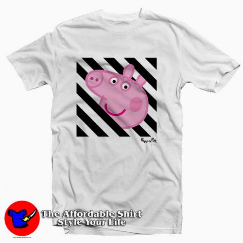Peppa Pig x OFF White Collab 500x500 Peppa Pig x OFF White Collab Tee Shirt