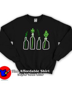 Plant Aesthetic Bottle Unisex Sweatshirt