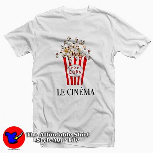 Pop Corn Le Cinema Tee Shirt 500x500 Pop Corn Le Cinema Tee Shirt