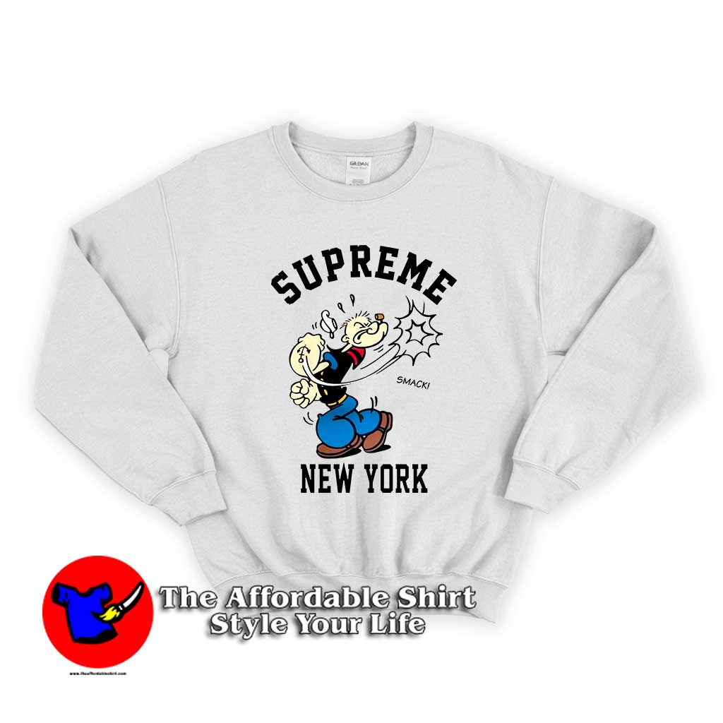 Popeye x Supreme 1 510x510 image Popeye x Supreme 1 510x510 Popeye x Supreme Unisex Sweatshirt