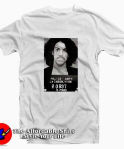 Prince Mugshot Tee Shirt