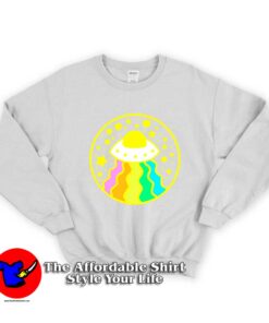 Rainbow UFO Unisex Sweatshirt