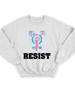 Resist with Transgender Unisex Sweatshirt