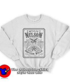 Retro Shotgun Willie Nelson Unisex Sweatshirt