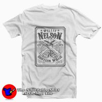 Retro Shotgun Willie Nelson Tee Shirt