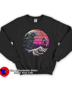 Retro Wave Eva Unisex Sweatshirt