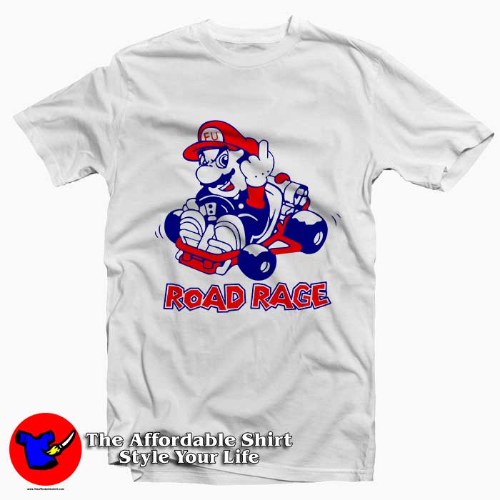 Road Rage Mario 510x510 image Road Rage Mario 510x510 Road Rage Mario Tee Shirt