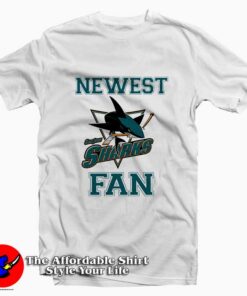 San Jose SHARK FAN Tee Shirt